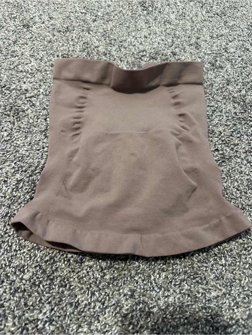 SKIMS Seamless High-Waist Shaping Bandeau in Taupe